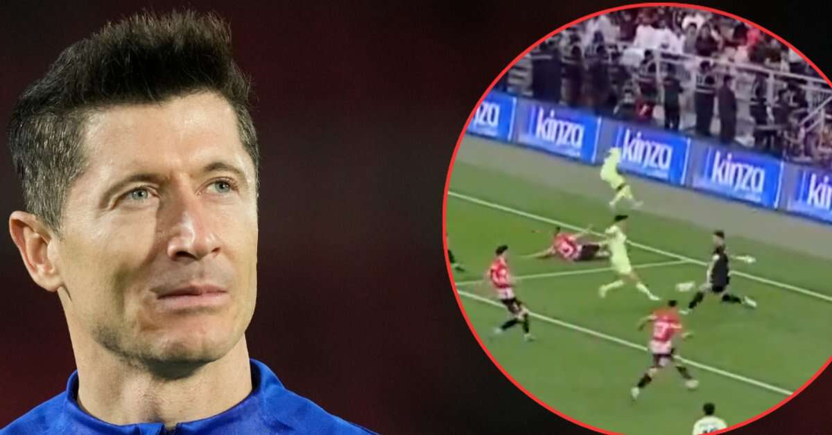 Robert Lewandowski długo czekał na tę szansę. I fatalnie się pomylił [WIDEO]