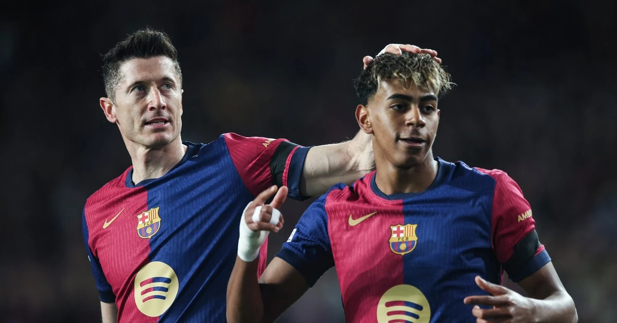 Lamine Yamal prosto z mostu. Takie ma relacje z Robertem Lewandowskim