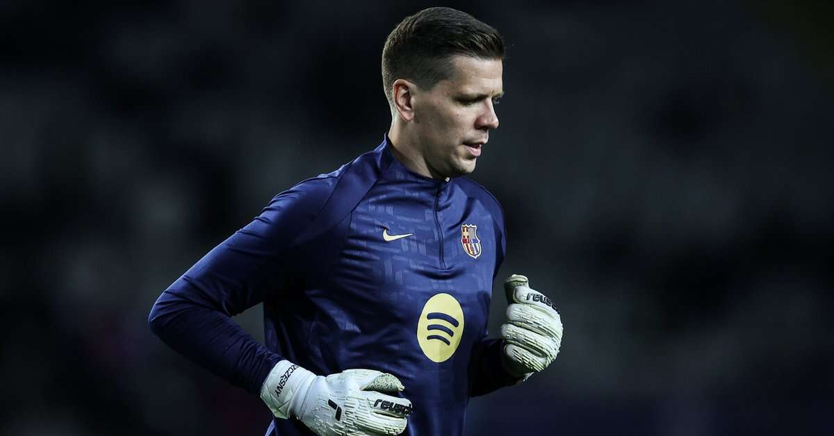 Piłkarze Barcelony hucznie świętowali. Tak zachował się Wojciech Szczęsny