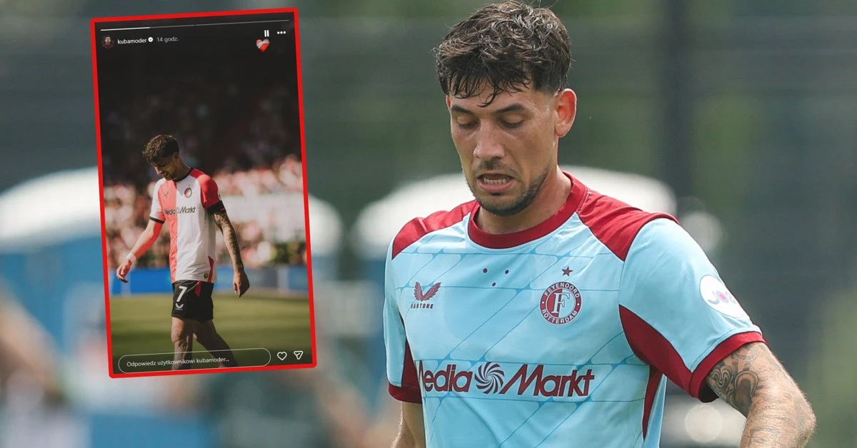 Jakub Moder reaguje na koszmarne wieści. To mówi więcej niż słowa