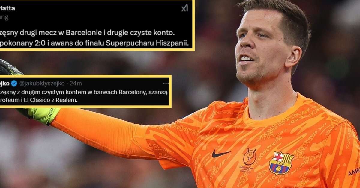 Wojciech Szczęsny podbił serca kibiców Barcelony! 