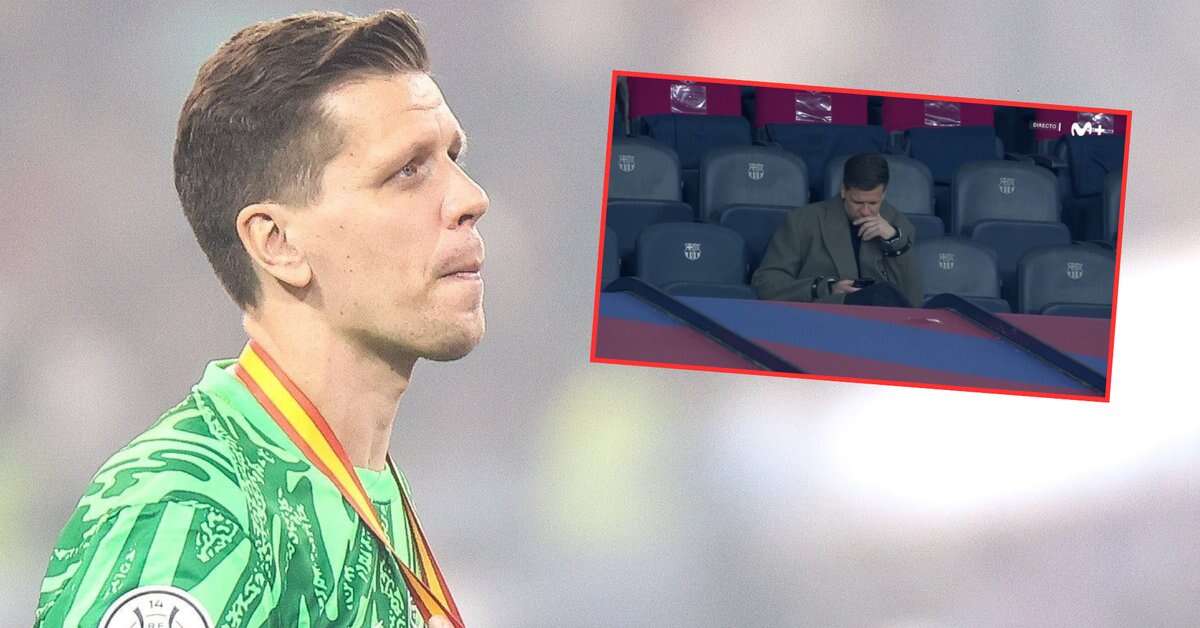 Tam Wojciech Szczęsny spędził swoją karę. Wszystko uchwyciły kamery [WIDEO]