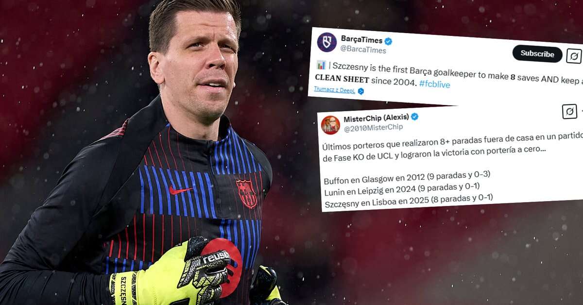 Takiego popisu nie widzieli od 21 lat! Wojciech Szczęsny podbił Ligę Mistrzów