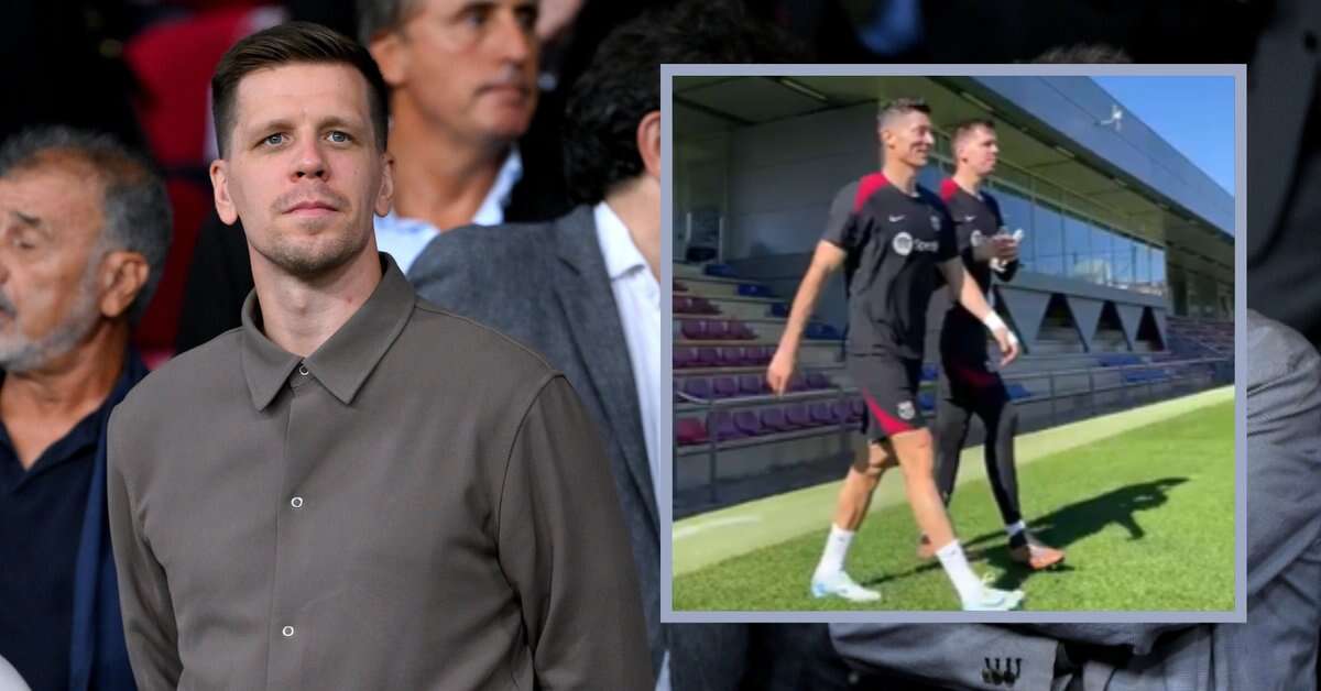 Wojciech Szczęsny już trenuje z Barceloną! Jest nagranie. Ale widok [WIDEO]