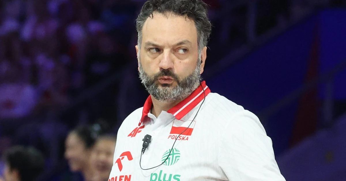 Oto co zrobił Stefano Lavarini podczas meczu Polska – Chiny w Lidze Narodów