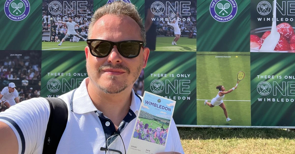 Tak wygląda finał Wimbledonu od środka. 