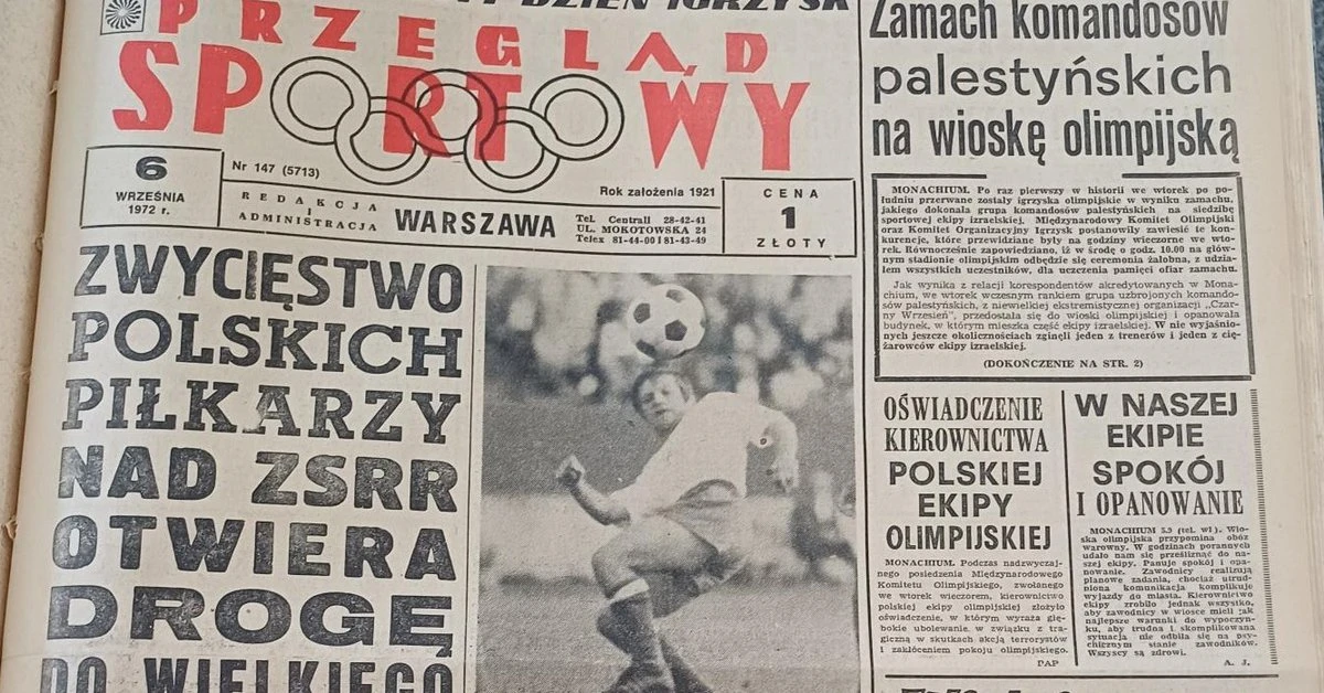 Wielki triumf z ZSRR! To wydarzenie przysłoniło w Polsce nawet zamach na igrzyskach