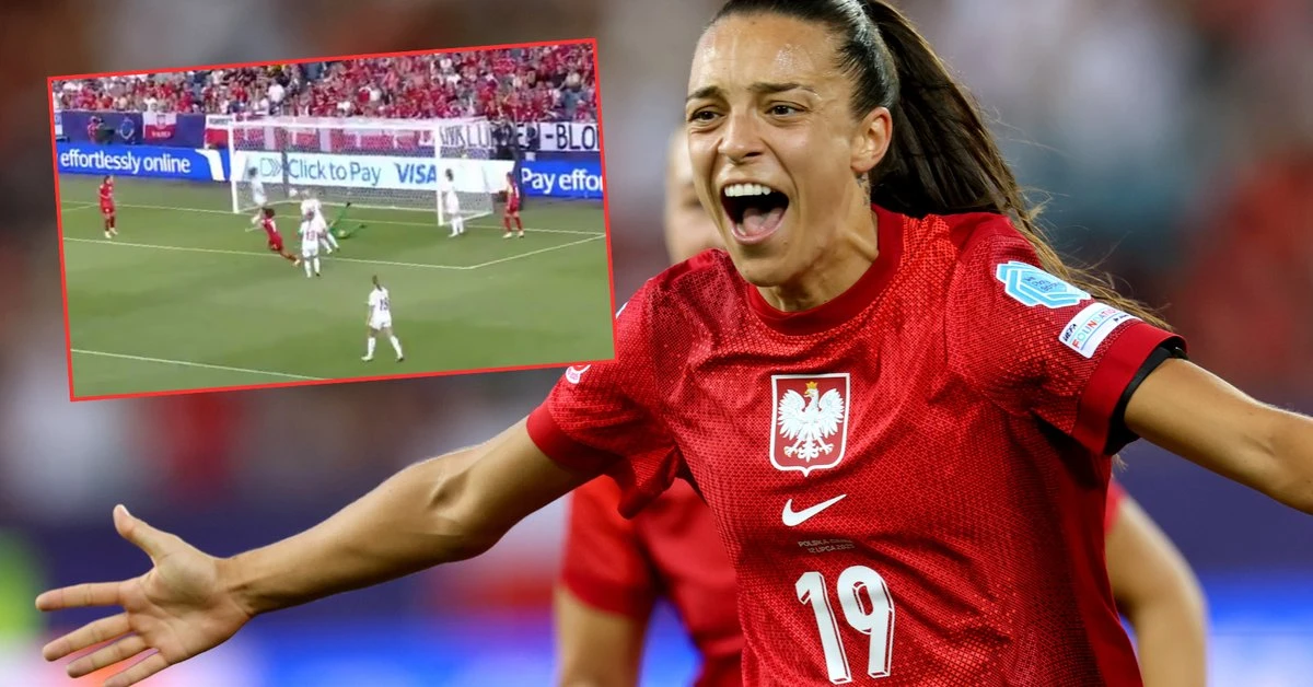 Stało się! Tak padł historyczny gol dla Polek na Euro. Po takiej akcji