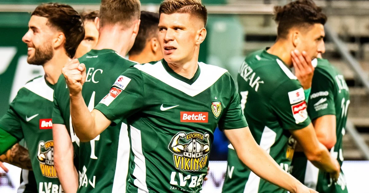 Śląsk Wrocław wygrywa w 1. lidze. Gol. w 90. minucie