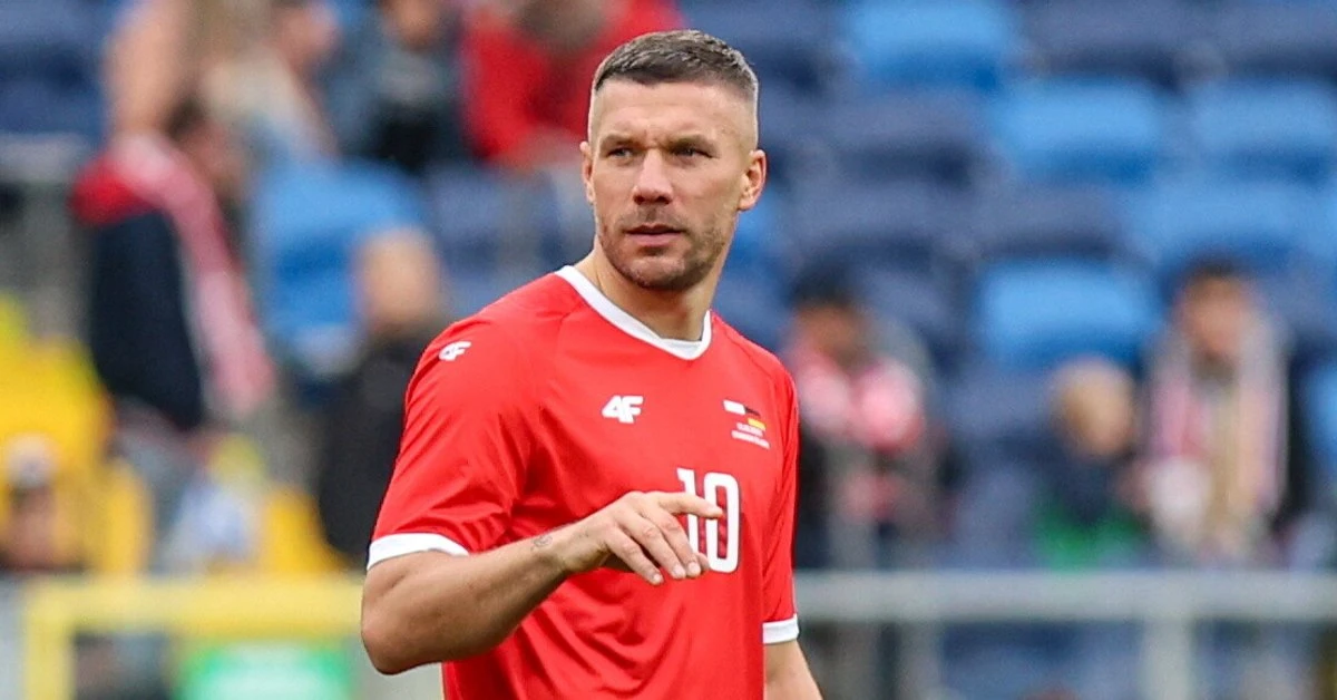 Lukas Podolski grzmi. 
