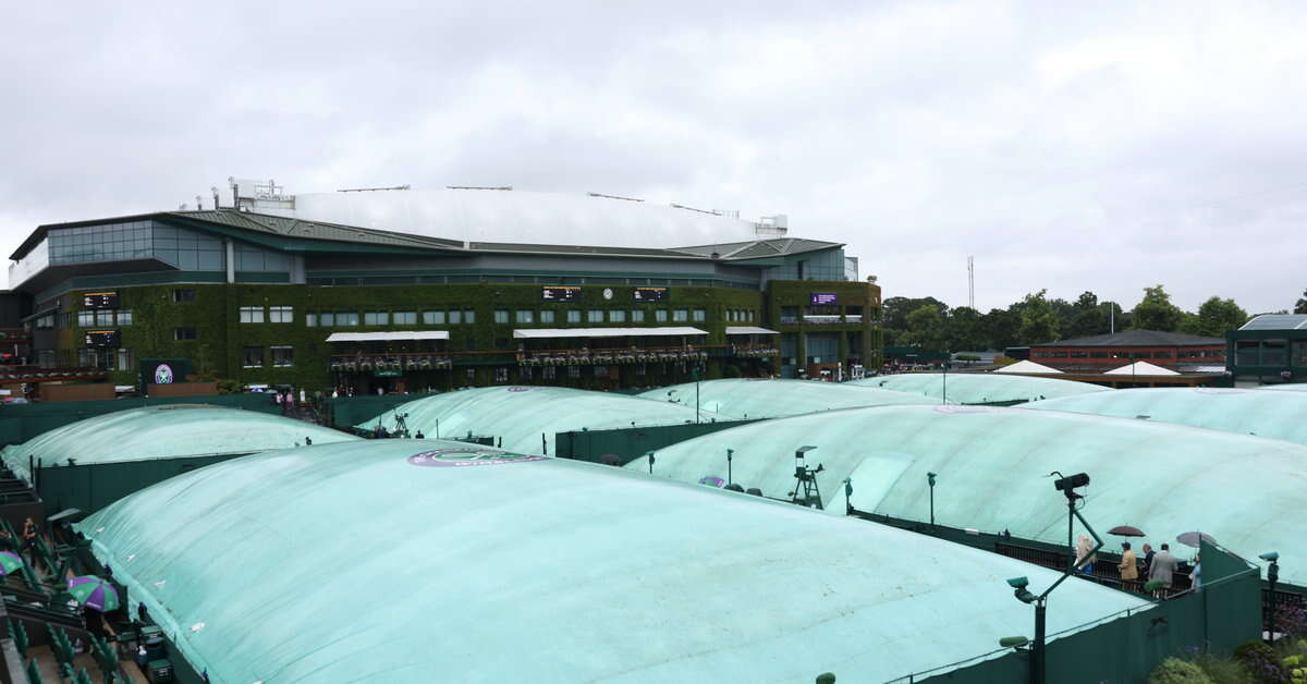 Pogodowy armagedon na Wimbledonie. Cierpią gwiazdy, koniec długiej tradycji