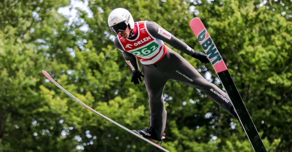 Dwóch Polaków w czołówce konkursu w Courchevel! I ten pech Kamila Stocha