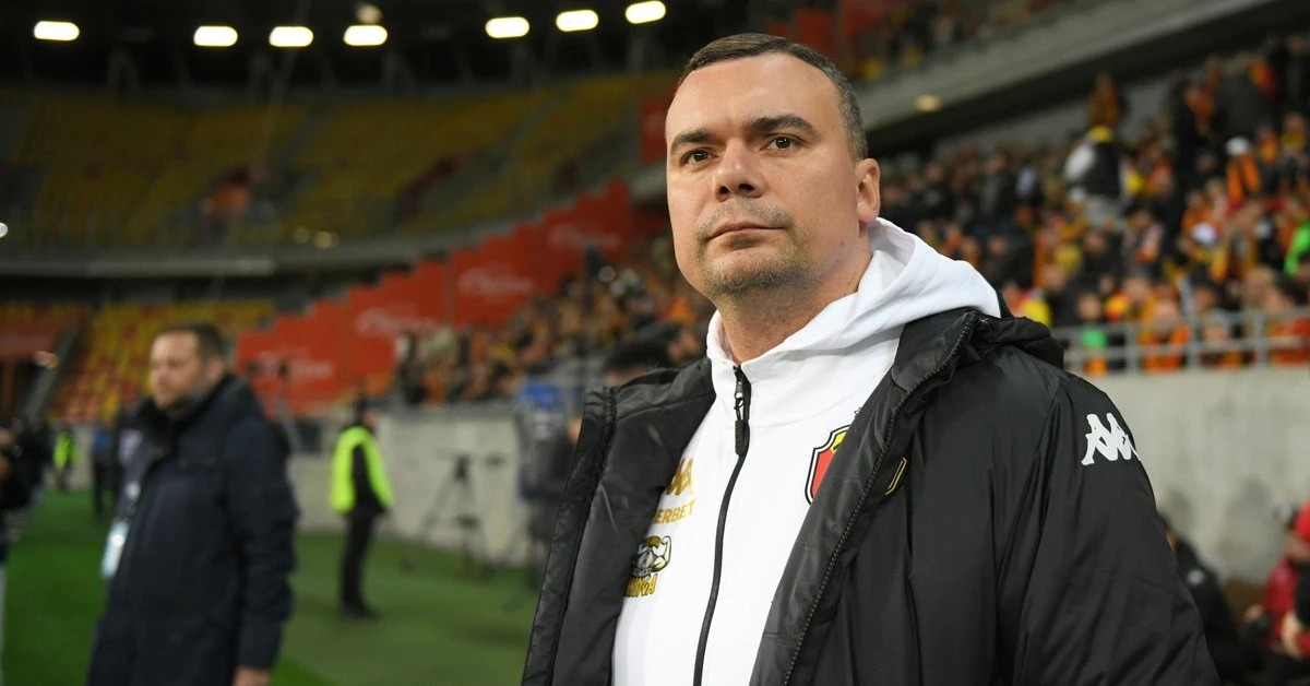 Trener Jagiellonii zabrał głos na temat transparentu. Co za słowa