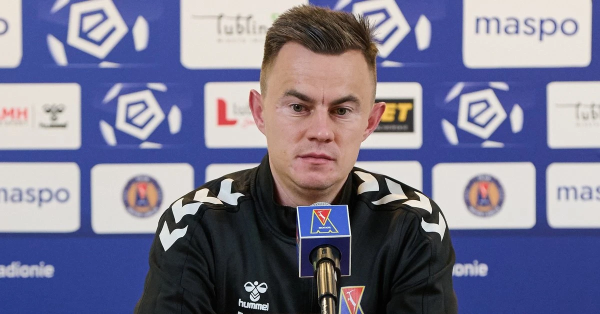 Trener Motoru Lublin wyjawił, dlaczego czuje dumę. Żałuje jednego