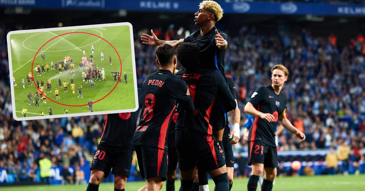 Absurdalne sceny po triumfie Barcelony. Wszystko w otoczeniu policji