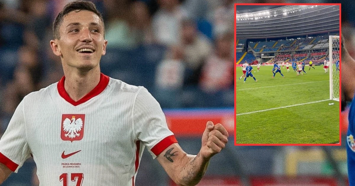Debiutancki gol reprezentanta Polski! Tak strzelił Mołdawii na 2:0