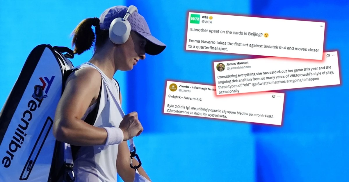To dlatego Iga Świątek sensacyjnie przegrała. Powód widać jak na dłoni