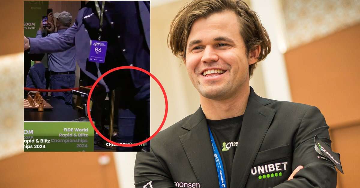 Znowu to zrobił! Magnus Carlsen gra w jeansach. Tuż po głośnym skandalu