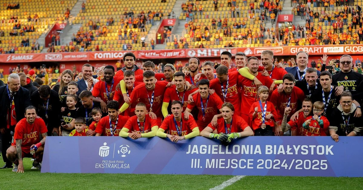 Jagiellonia Białystok znów na podium. Teraz nadejdą zmiany