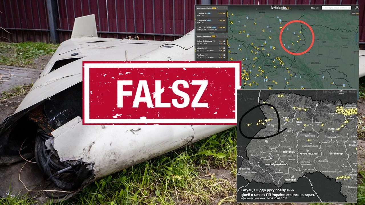 Flightradar24 ofiarą dezinformacji. Nieprawdziwe mapy zalały internet