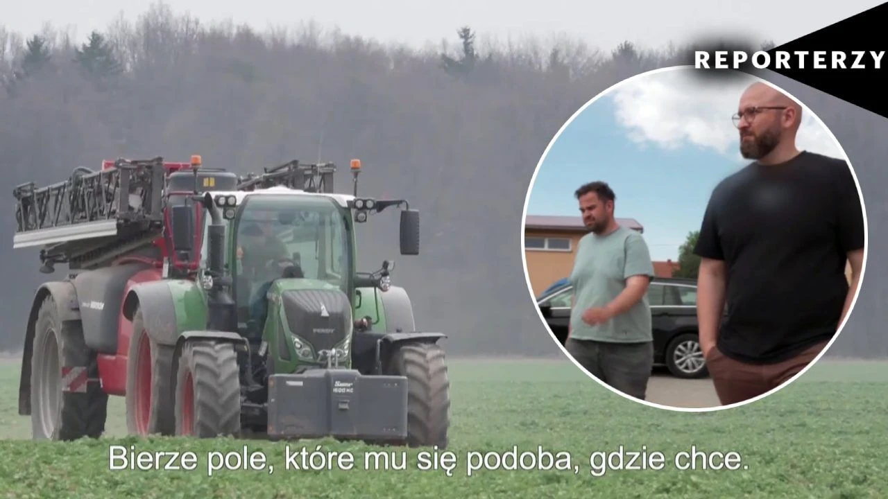 Tak się przejmuje cudze pole. „Wjeżdża, zasiewa, zbiera plony”