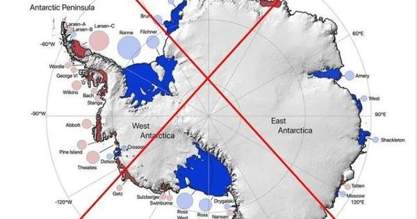 Aumento das plataformas de gelo na Antártida refuta aquecimento global?