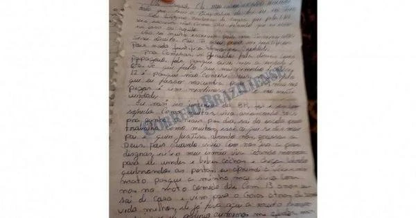 Polcia investiga se carta encontrada foi escrita por Lzaro Barbosa