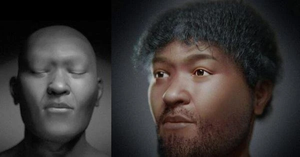 Especialistas recriam rosto de egípcio que viveu há 35 mil anos na África