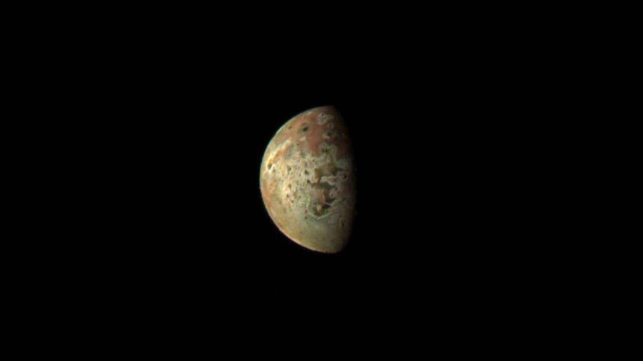 NASA’s Juno spacecraft will fly by Jupiter’s volcanic moon Io