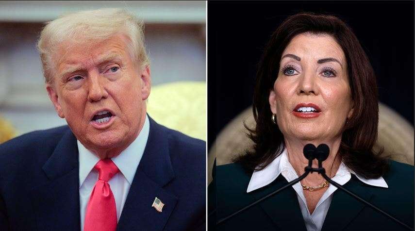 Trump, Kathy Hochul had ‘productive' White House meeting after governor said she would lead Dem 'resistance'