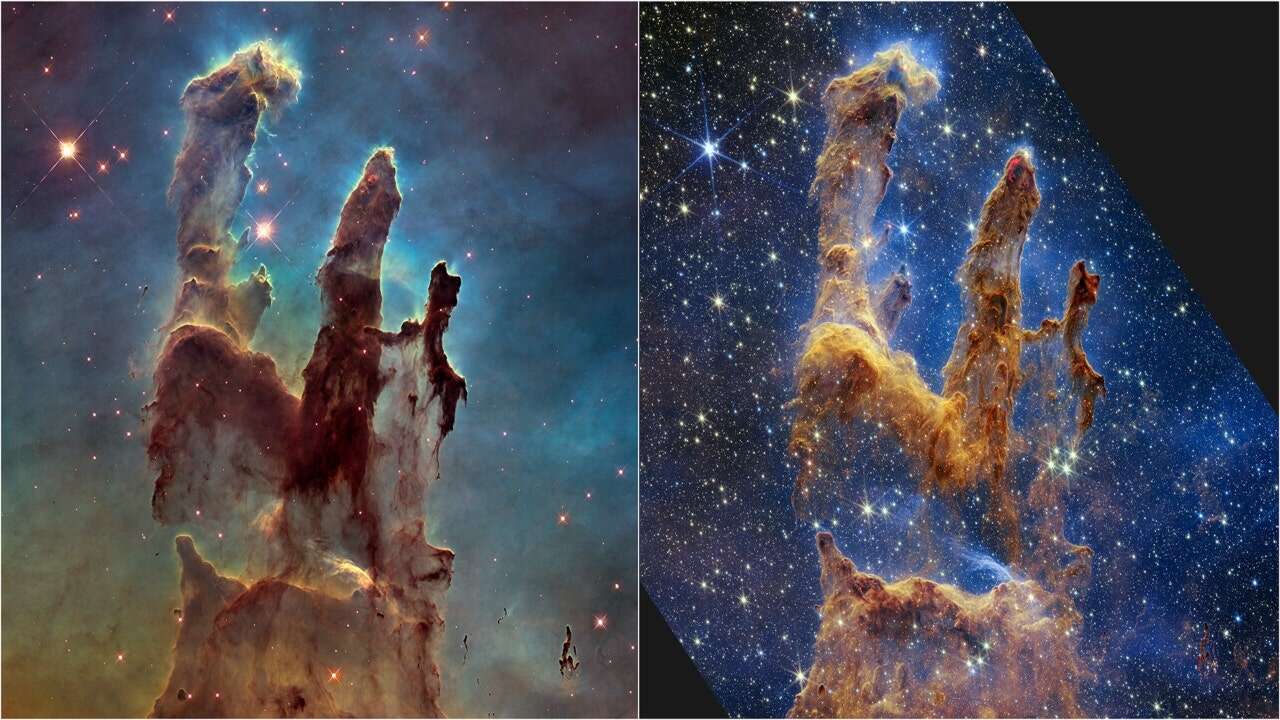 Webb telescope captures stunning image of Pillars of Creation