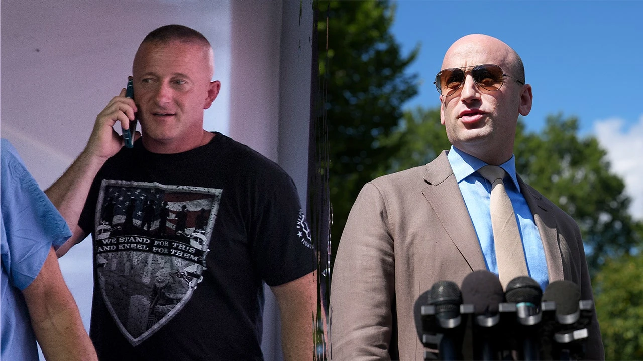 Dem candidate under fire for saying he’d ‘kick the s---’ out of Trump adviser Stephen Miller