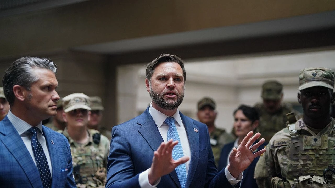 Vance says National Guard is 'busting their a--’ in Washington, floats mission extension