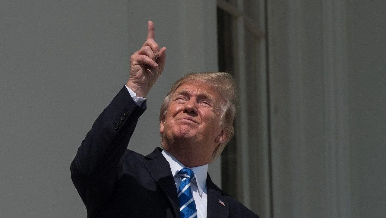 Trump says there 'could be' alien life forms, but it's 'not my thing'