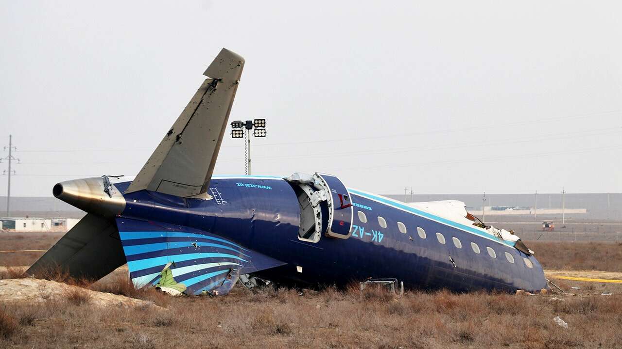 Azerbaijan Airlines blames deadly plane crash on 'external interference' as Russia speculation grows