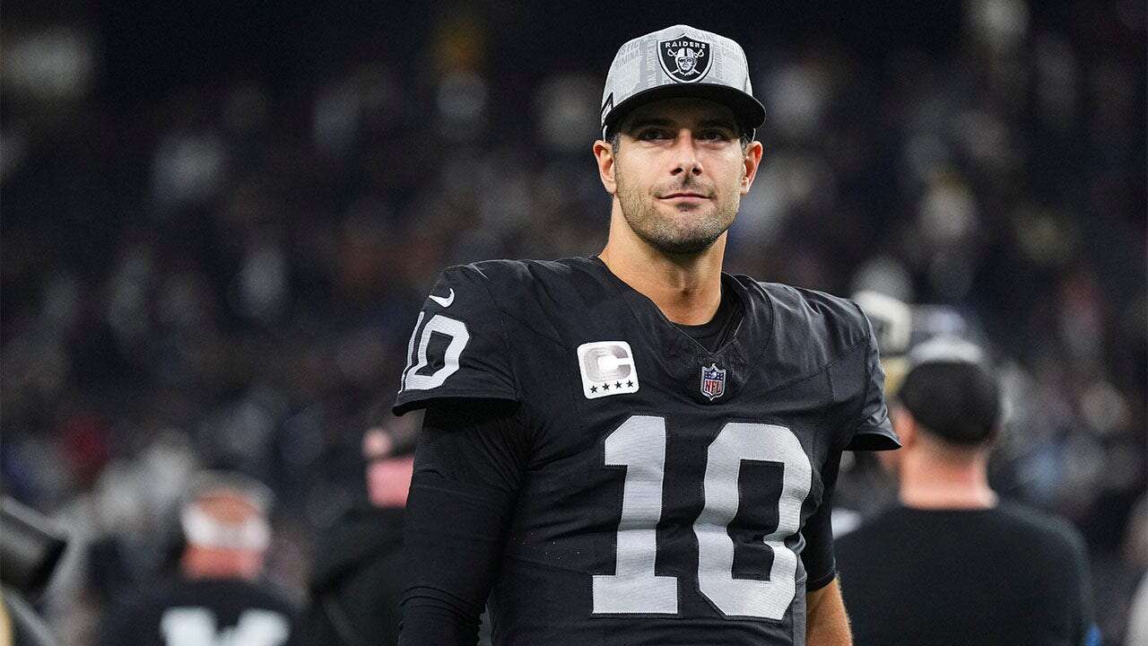 Raiders release Jimmy Garoppolo after first season of 3-year deal, PED suspension