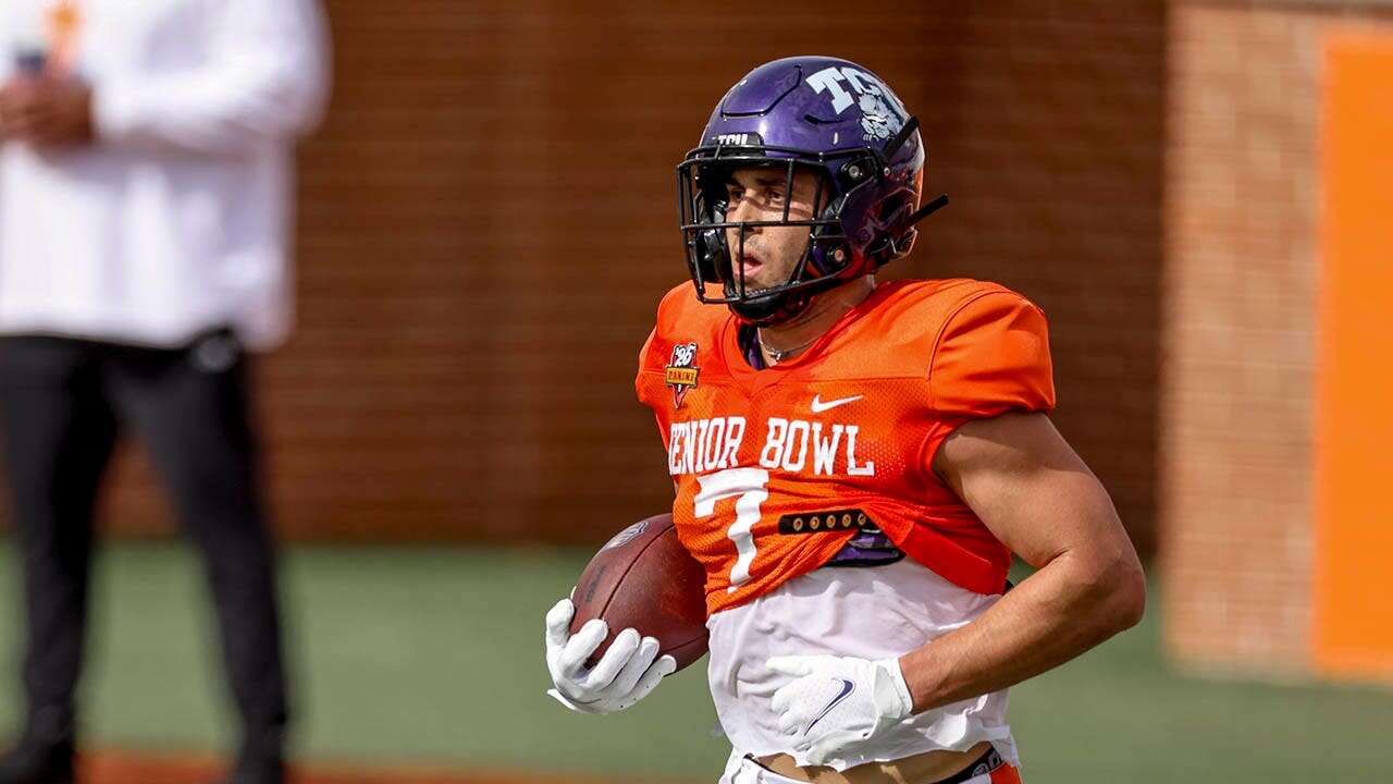 TCU star whose brother was killed in New Orleans terror attack catches game-winning touchdown in Senior Bowl