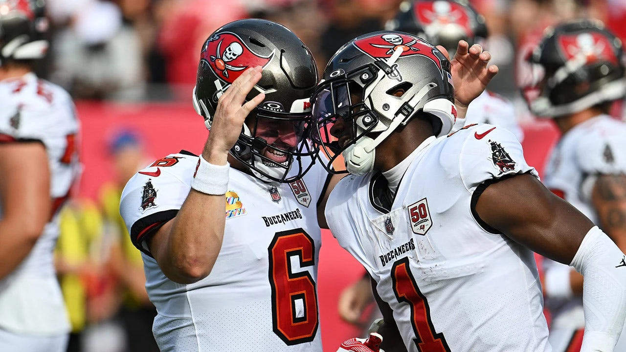 NFL Week 6 scores: Baker Mayfield delivers victory for Bucs, Jaxson Dart gets Giants in win column