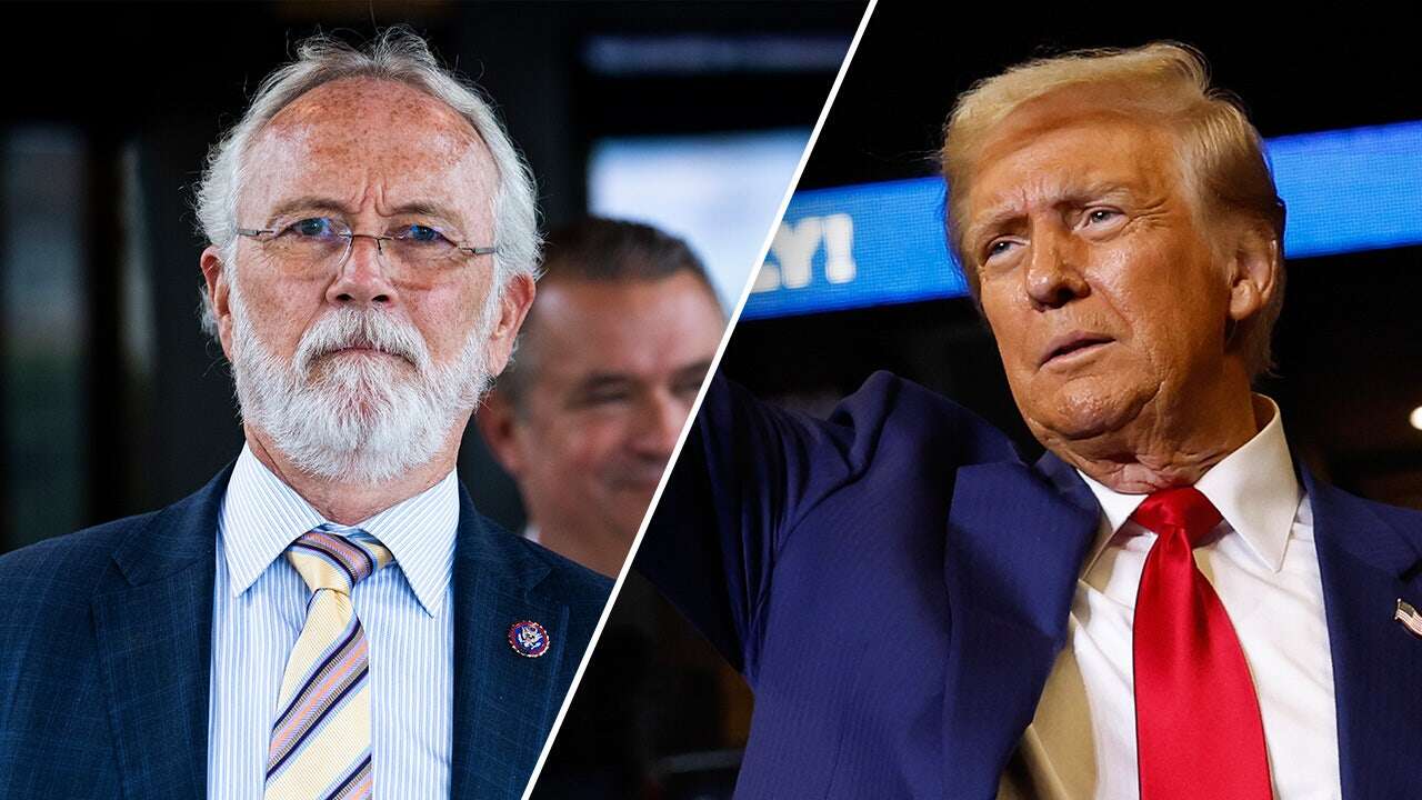 Trump rips House Republican who voted to impeach him in message endorsing his rival