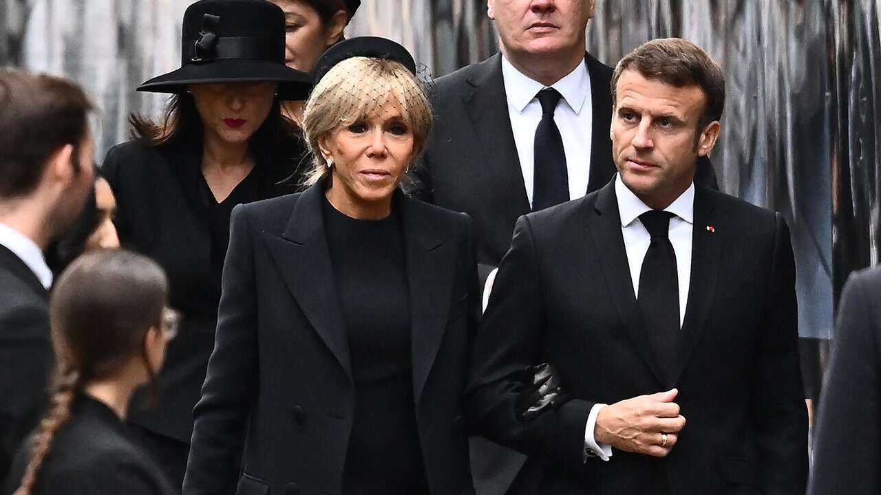 French first lady's relative attacked as Macron doubles down on pension reform