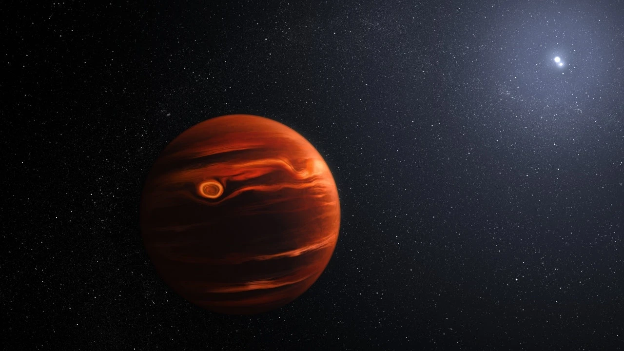 Webb Space Telescope captures dust storm on remote planet