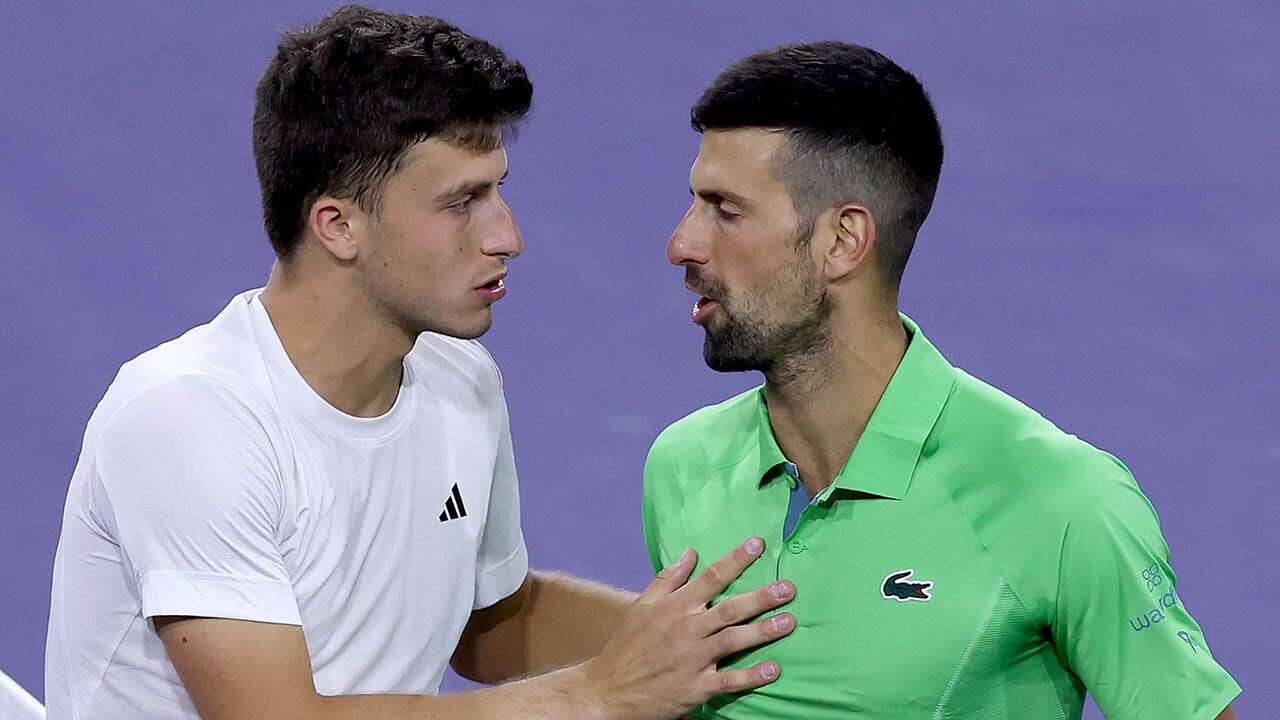 Novak Djokovic criticized for post-match conversation with opponent: 'Embarrassing'