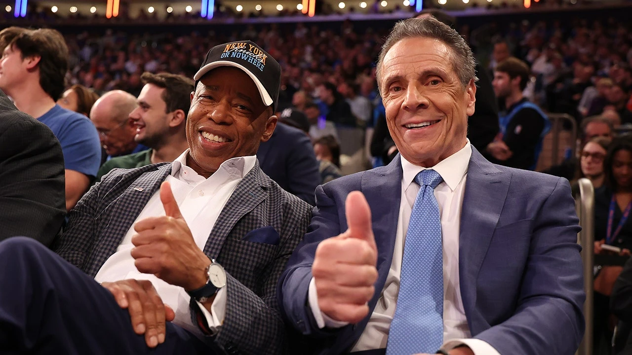 Mayor Eric Adams endorses Andrew Cuomo as his successor as Zohran Mamdani maintains substantial lead in NYC race