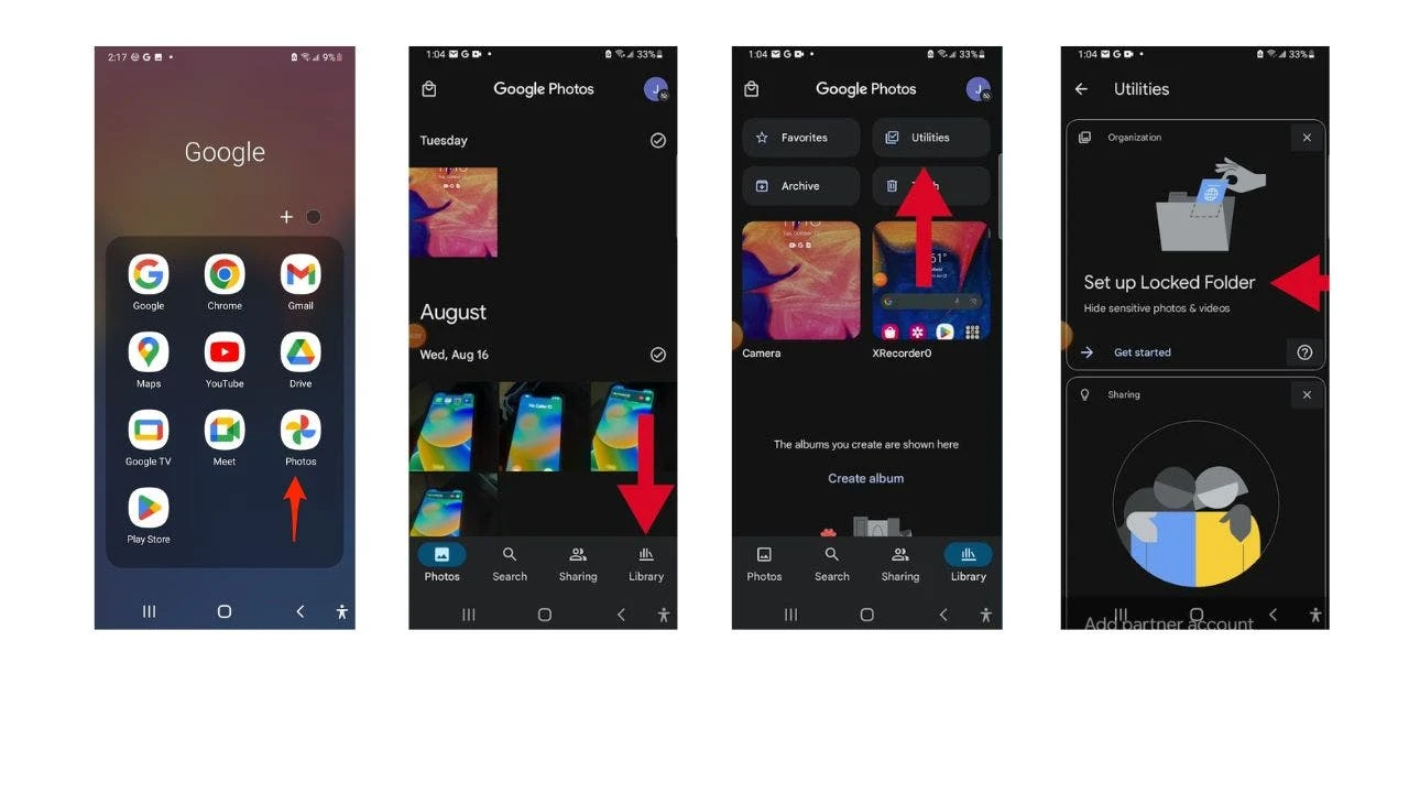 How to hide photos on Android from snoops