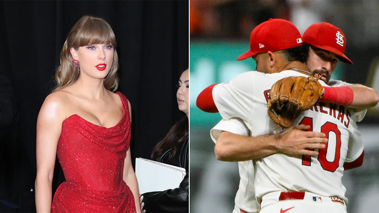 Taylor Swift's album announcement coincides with bizarre Cardinals winning streak