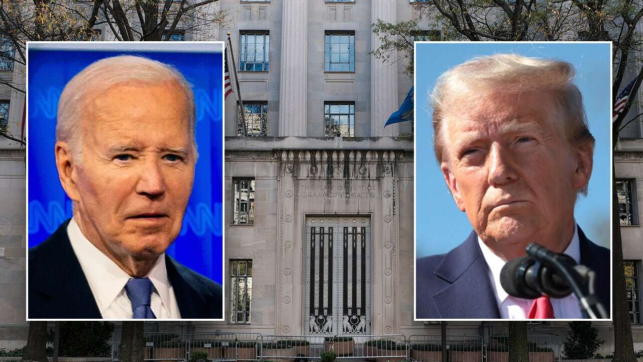 Faith in DOJ plummets as Biden, pardoning Hunter, joins Trump in denouncing the department