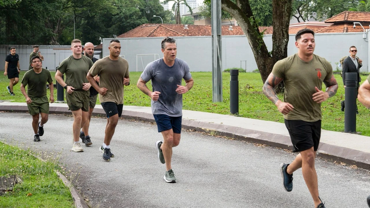 Hegseth works out with US troops in Malaysia as War Department vows 'we will be fit, not fat'