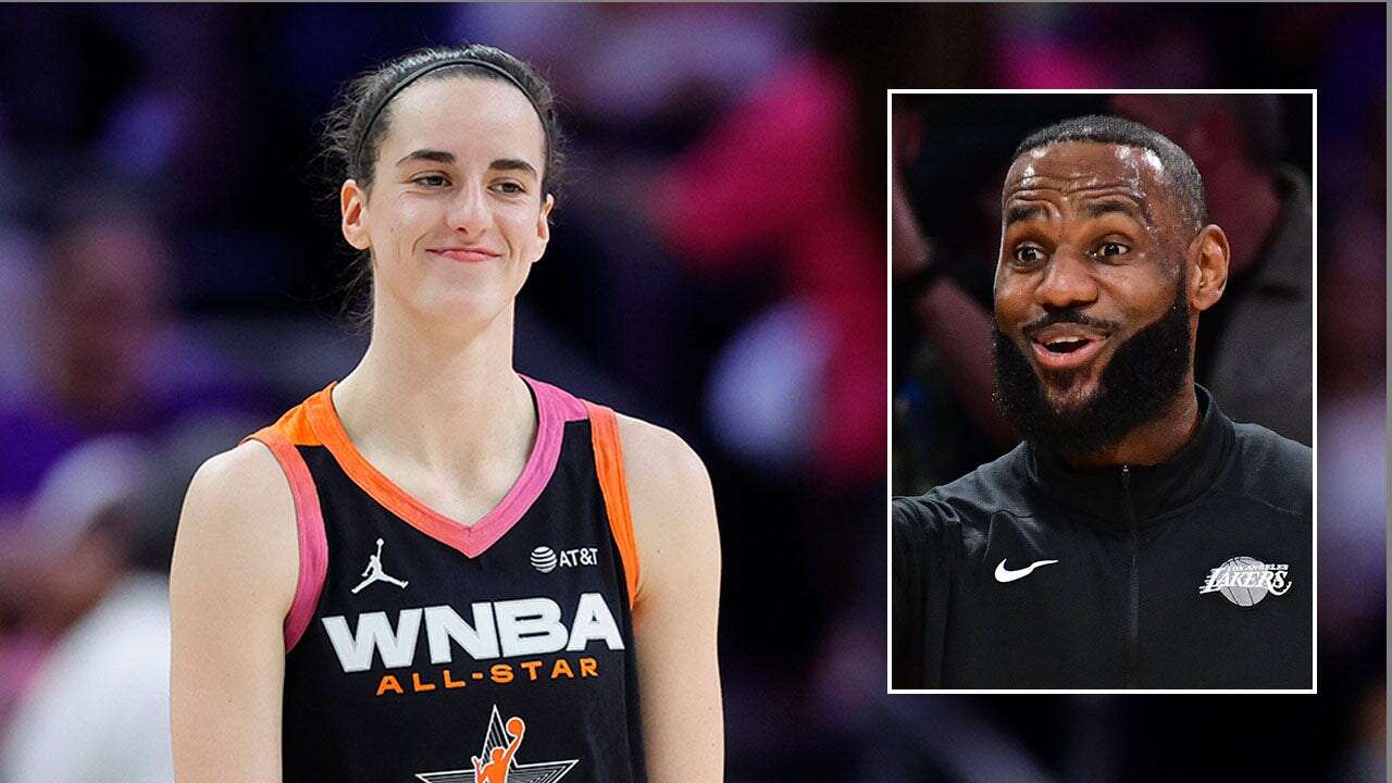 LeBron James addresses Caitlin Clark critics with four-word message after career night