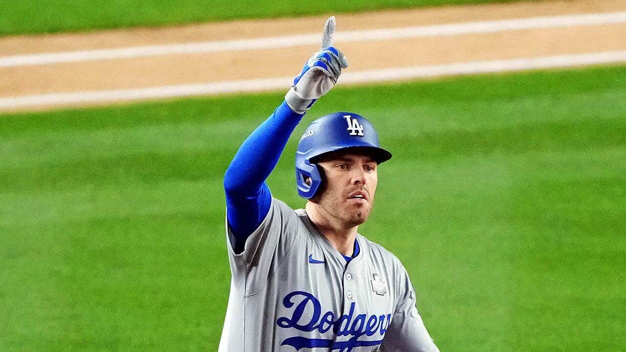 Freddie Freeman goes yard for 5th straight World Series game as Dodgers are 1 win away from title