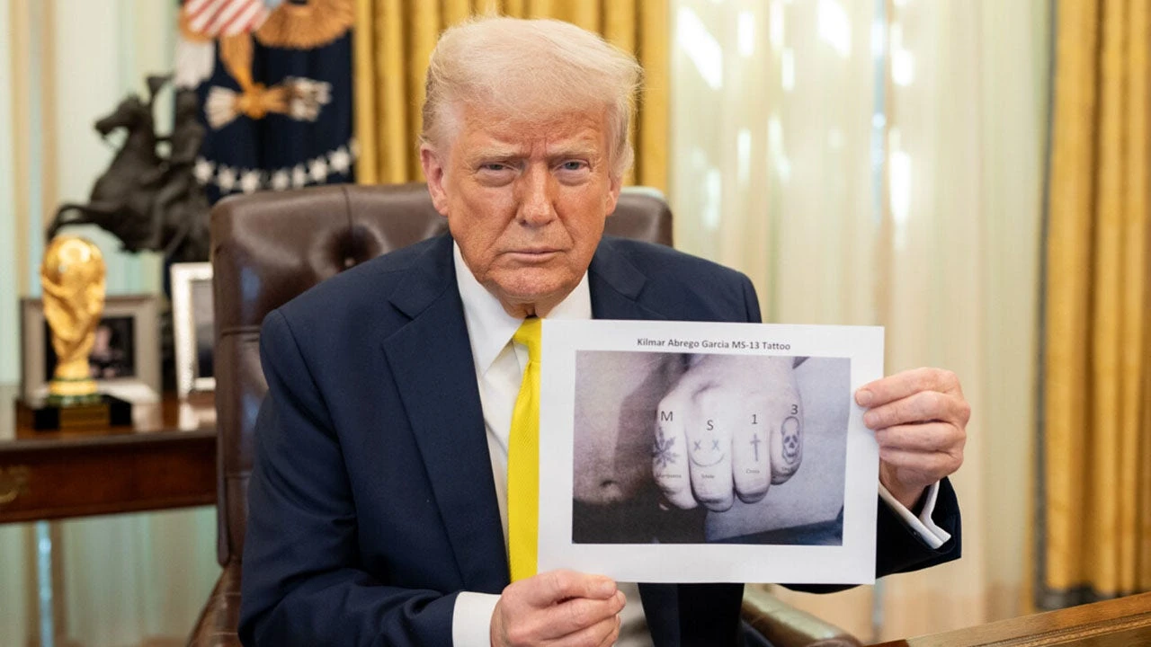 WH says 'no dispute' deported suspected gang member had MS-13 tattoos despite photos to the contrary